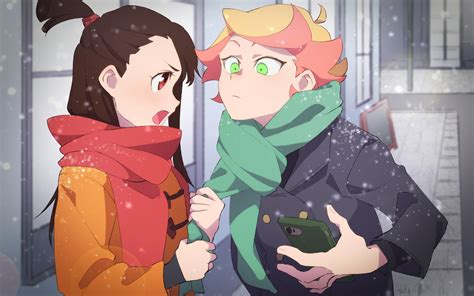 Akko and Amanda lewd animation